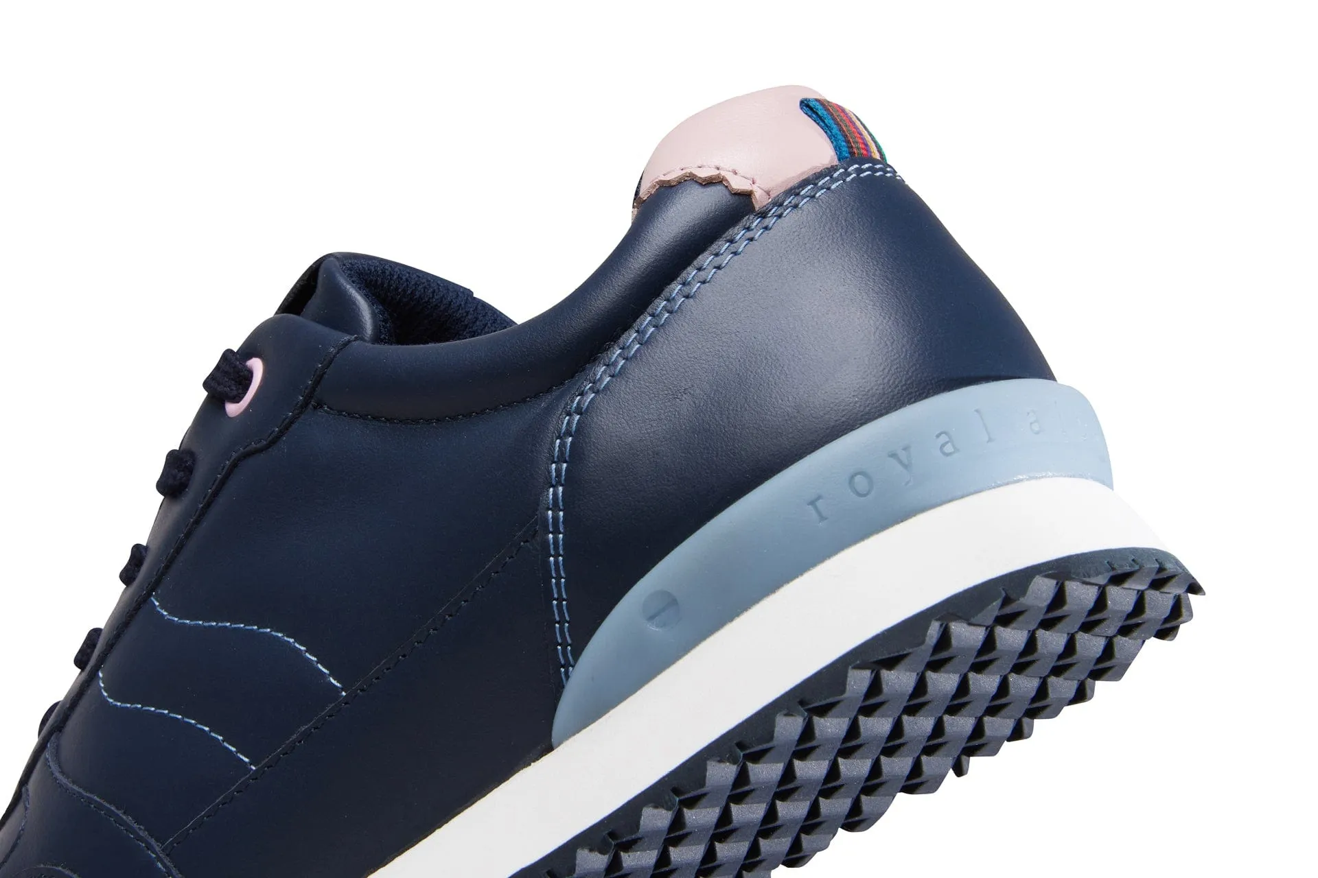 matte finish and low - key Sloane Storm | Navy/Pink
