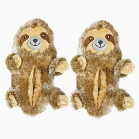 Sloth Hugs - Kids Fluffy House Slippers Shoes Ruby Slippers Wicked Play