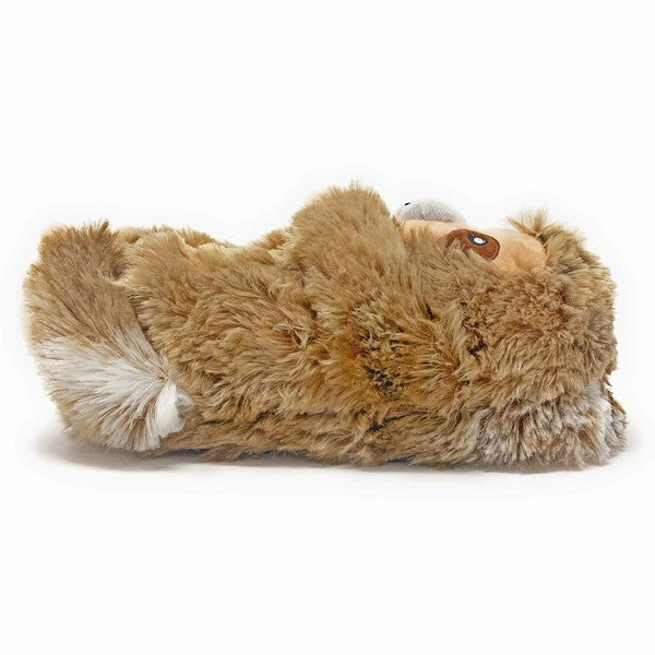 Sloth Hugs - Kids Fluffy House Slippers Shoes Natural Slippers