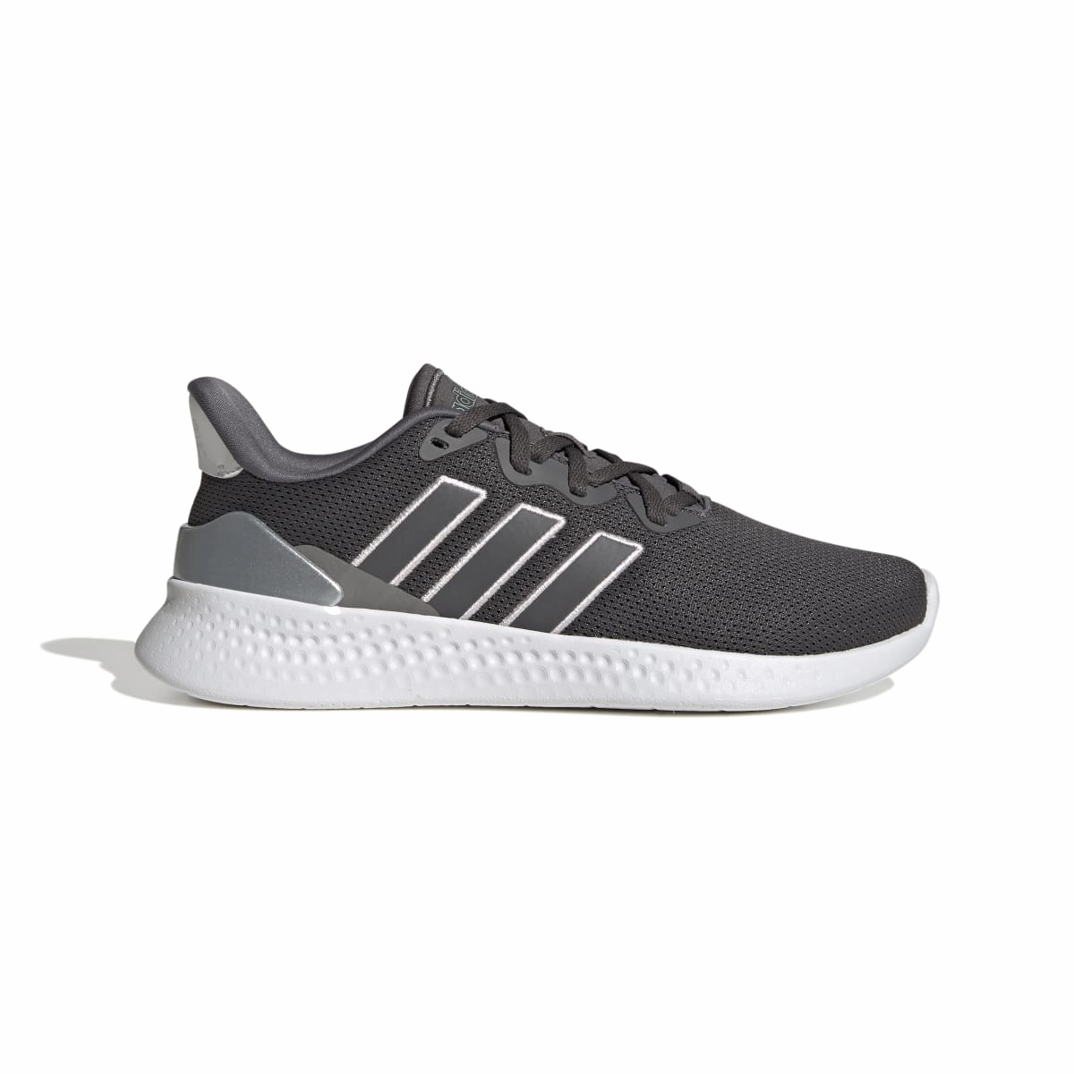 Flexible Outsole ADIDAS GZ6775 PUREMOTION SE WMN'S (Medium) Grey/Pink/Grey Textile Running Shoes
