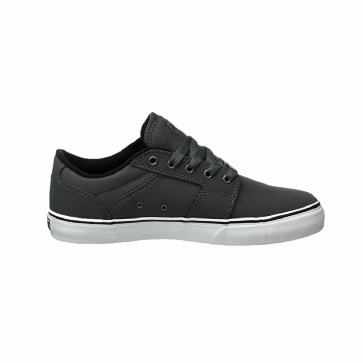 Airport Walk ETNIES 4101000351 039 BARGE LS MN'S (Medium) Grey/Black/White Canvas Skate Shoes
