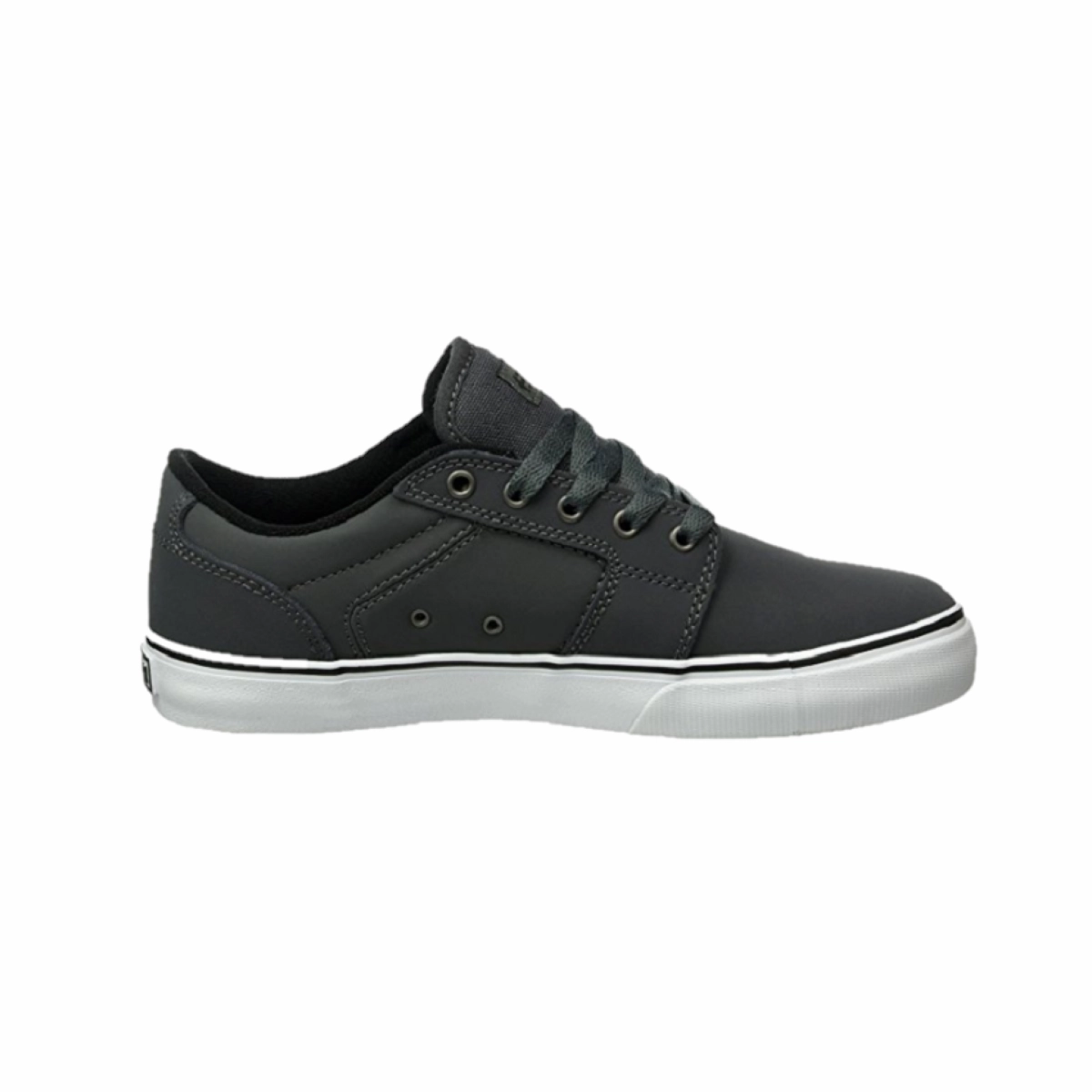 Quick Action Ride Street Ready Action ETNIES 4101000351 039 BARGE LS MN'S (Medium) Grey/Black/White Canvas Skate Shoes