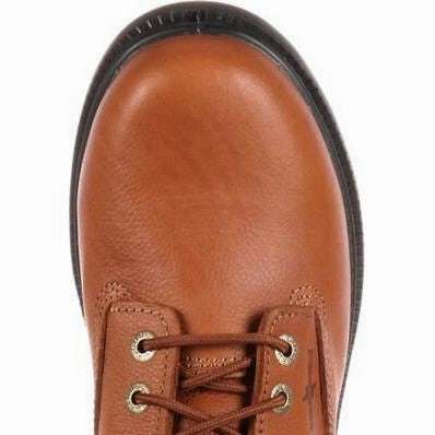 Georgia Men's Farm And Ranch 6" Soft Toe Waterproof Work Boot -Brown- G6503 Best Lightweight Breathable Work Boots