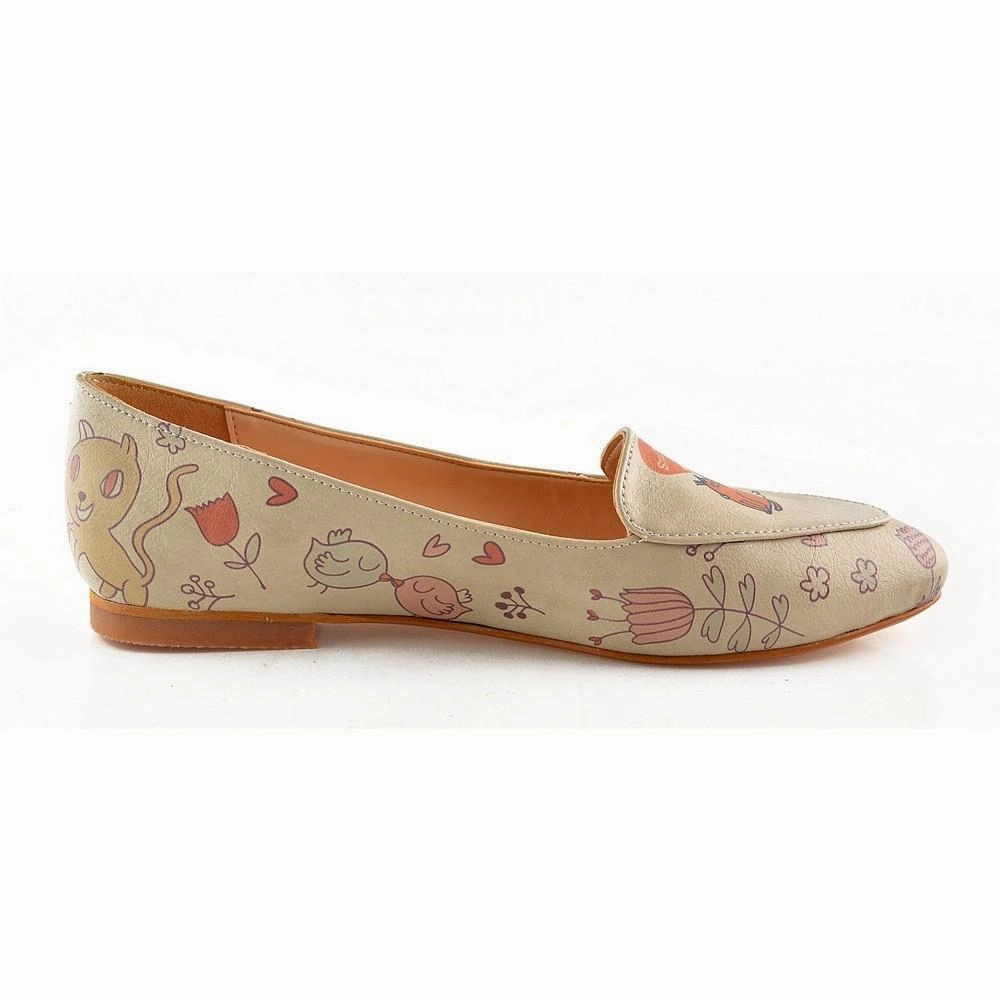 Smiley Kitten Ballerinas Shoes OMR7213 Foot Ease