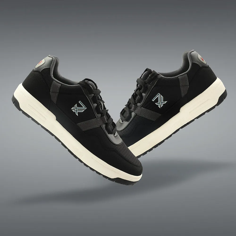 Adidas Gymbreaker Bounce Training Shoes Leap7x Black Sports Lacing Walking Shoes For Men NEXTER-3E By Liberty