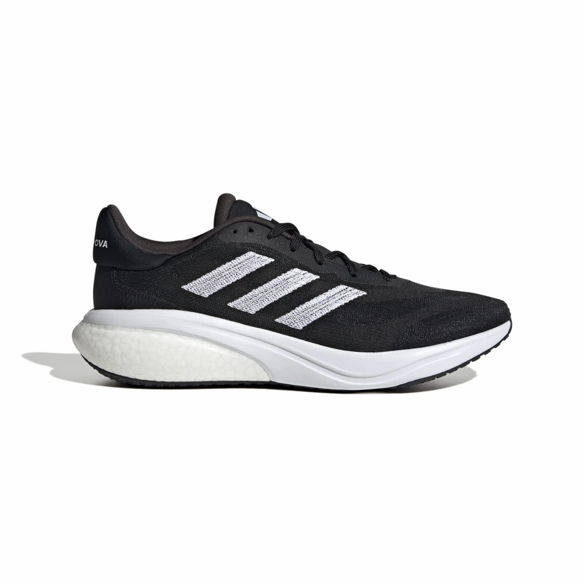 Outdoor Lifestyle Drill Hike ADIDAS IE4367 SUPERNOVA 3 MN'S (Medium) Black/White/Black Textile Running Shoes