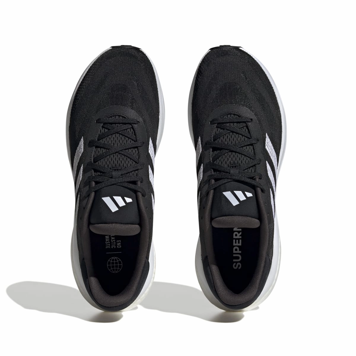 ADIDAS IE4367 SUPERNOVA 3 MN'S (Medium) Black/White/Black Textile Running Shoes Street Cool Walking Comfort