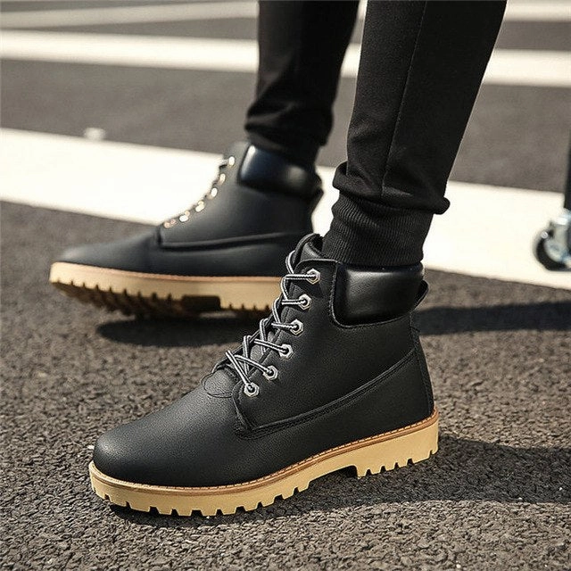 Brand Men's Boots Military boot Chukka Ankle Bot Desert High Top Army Male Causal Shoes Safety Combat Men Motocycle Boots Adidas Terrex Disc Golf Shoes