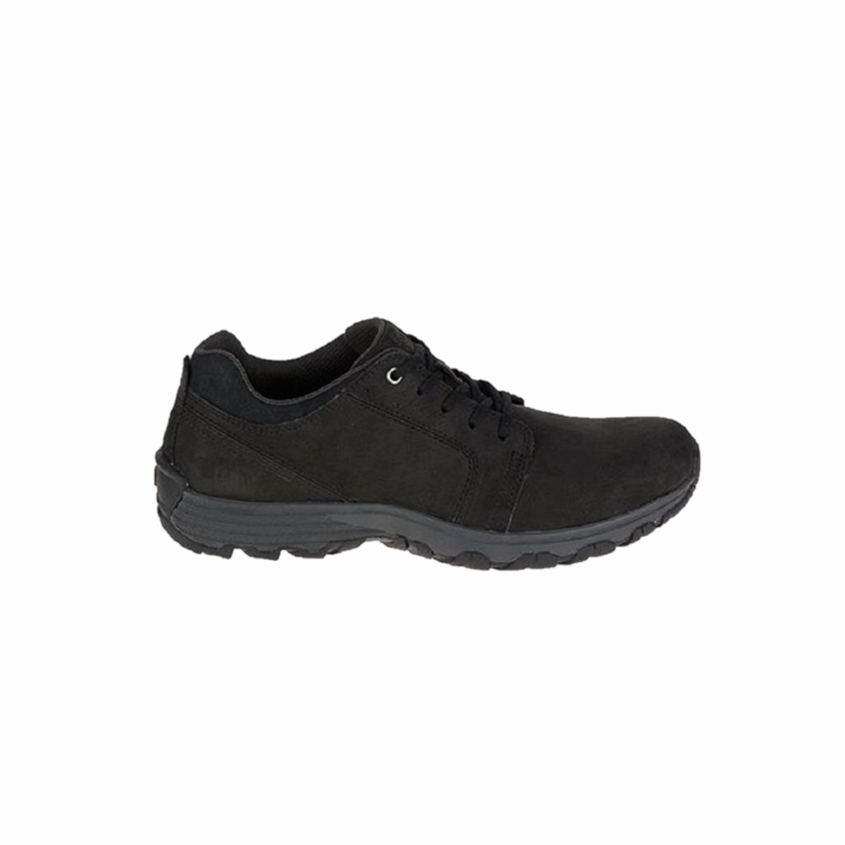 CATERPILLAR P720709 STAGE MN'S (Medium) Black Suede Casual Shoes Padded collar
