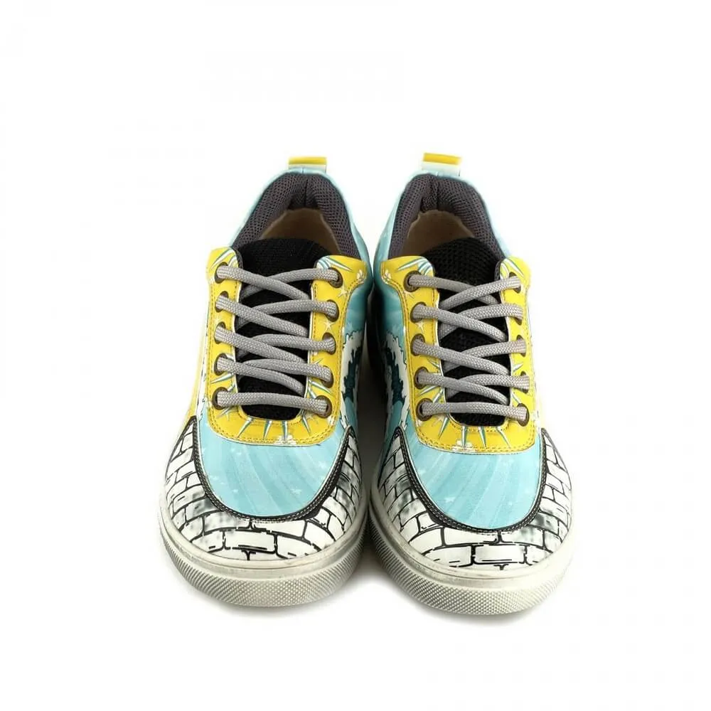 Lace Up Zip Fast Sneaker Shoes GAF105