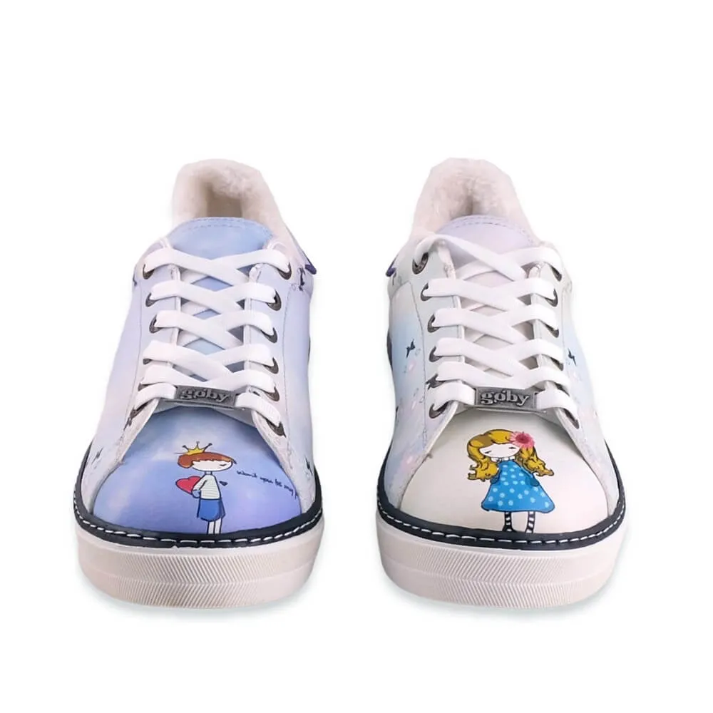 Sneaker Shoes GSS710 Cushioned Footbed Comfort Ankle