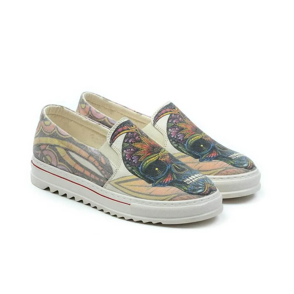 slow walk Shine Silver Sneaker Shoes NKV101