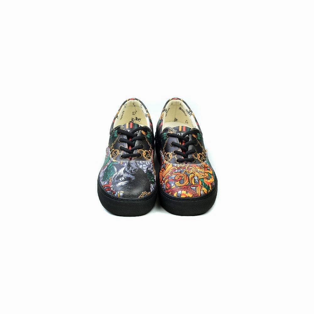 Toe Protection Peace Mood Sneaker Shoes GBV112