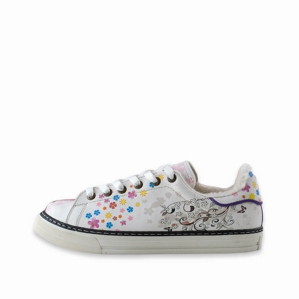 Color Mix Low Arch Sneaker Shoes GSS701