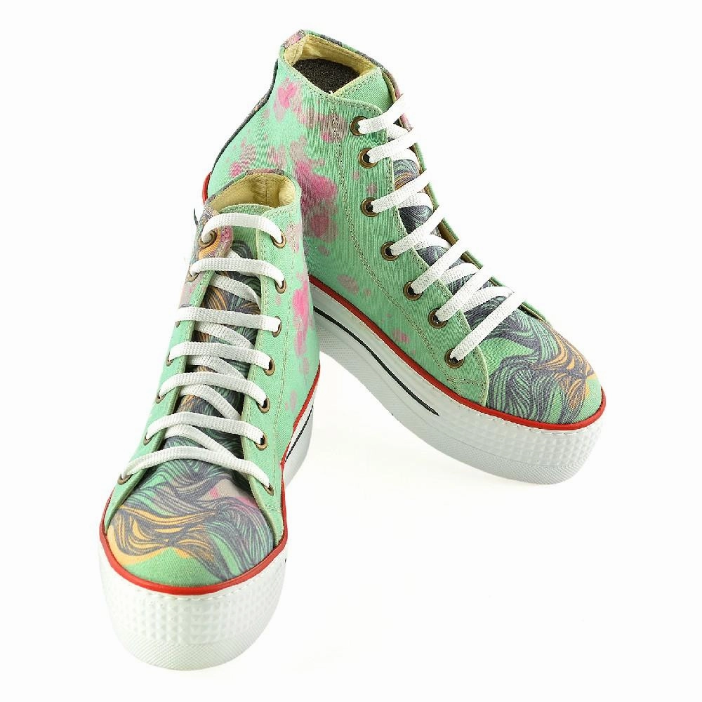 Fire Red Sneaker Shoes NCV104