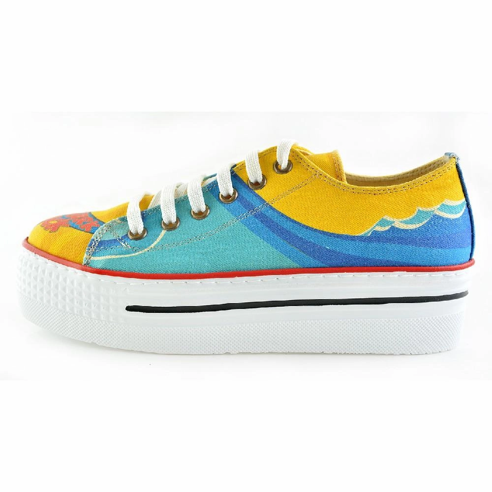 Sneaker Shoes NCV209 Black Edge Comfort Stand