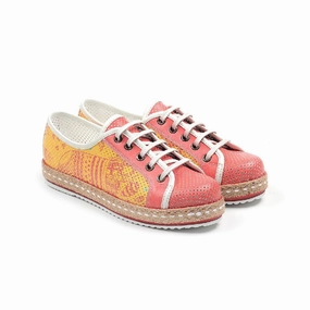 Sneaker Shoes NDEL113 Lace Tie Arch Fit