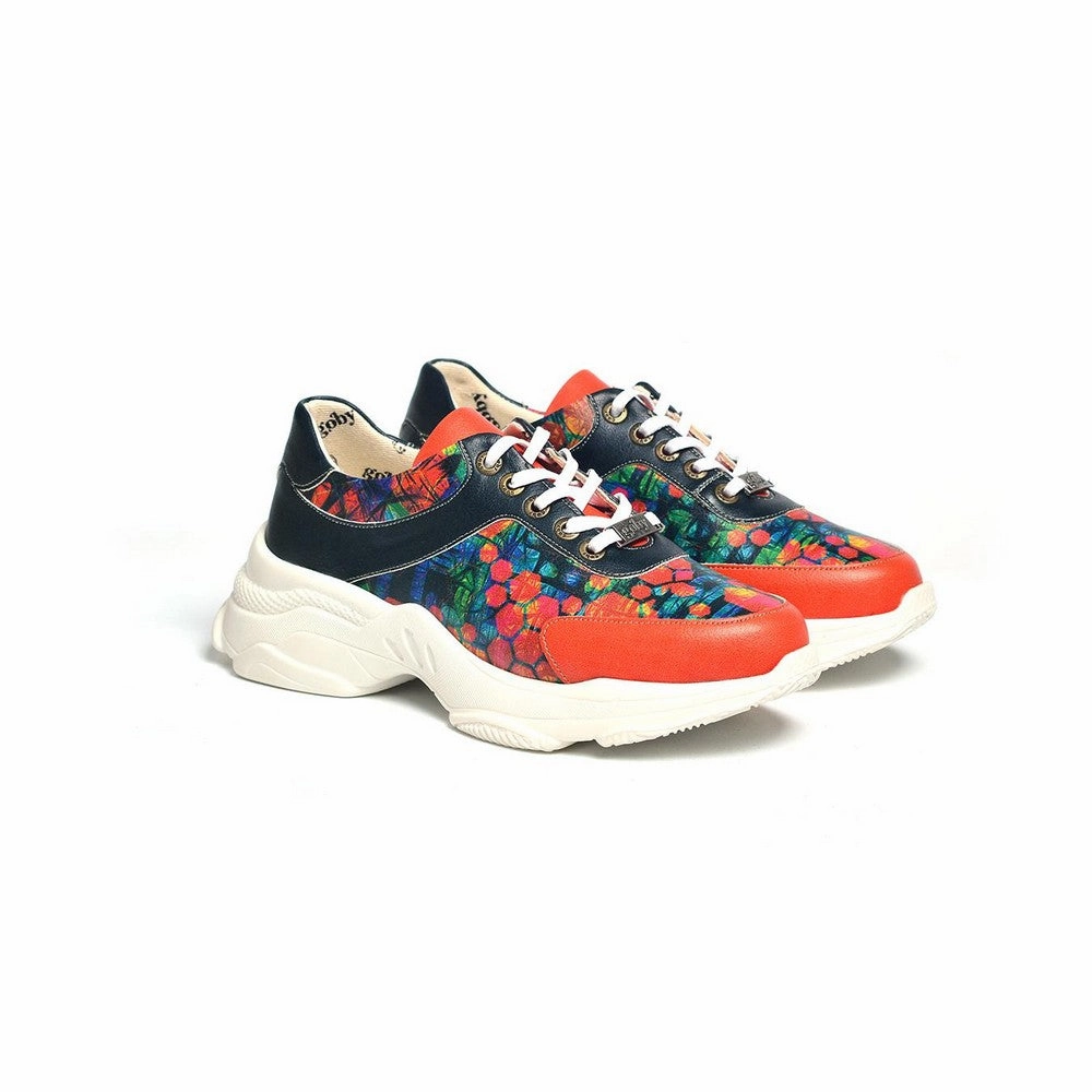 Sneaker Shoes POP108 Shiny Tone Cactus Cool