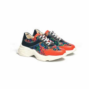 Sneaker Shoes POP108 Shiny Tone Cactus Cool