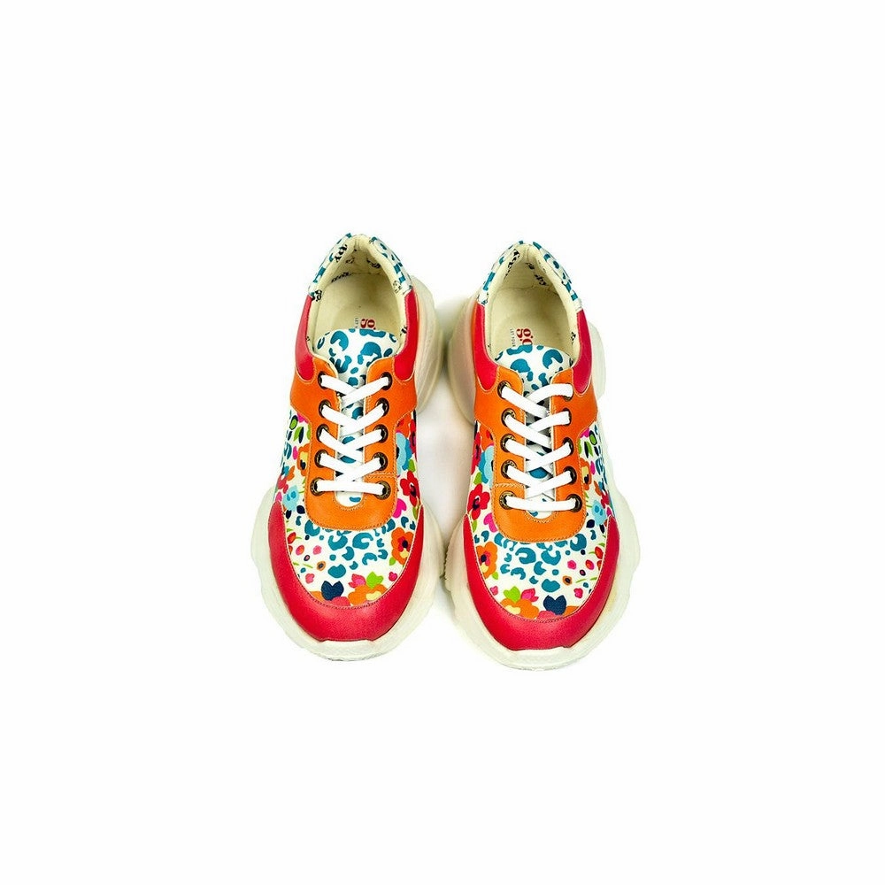 Sneaker Shoes POP107 Bold Tone Mid Top