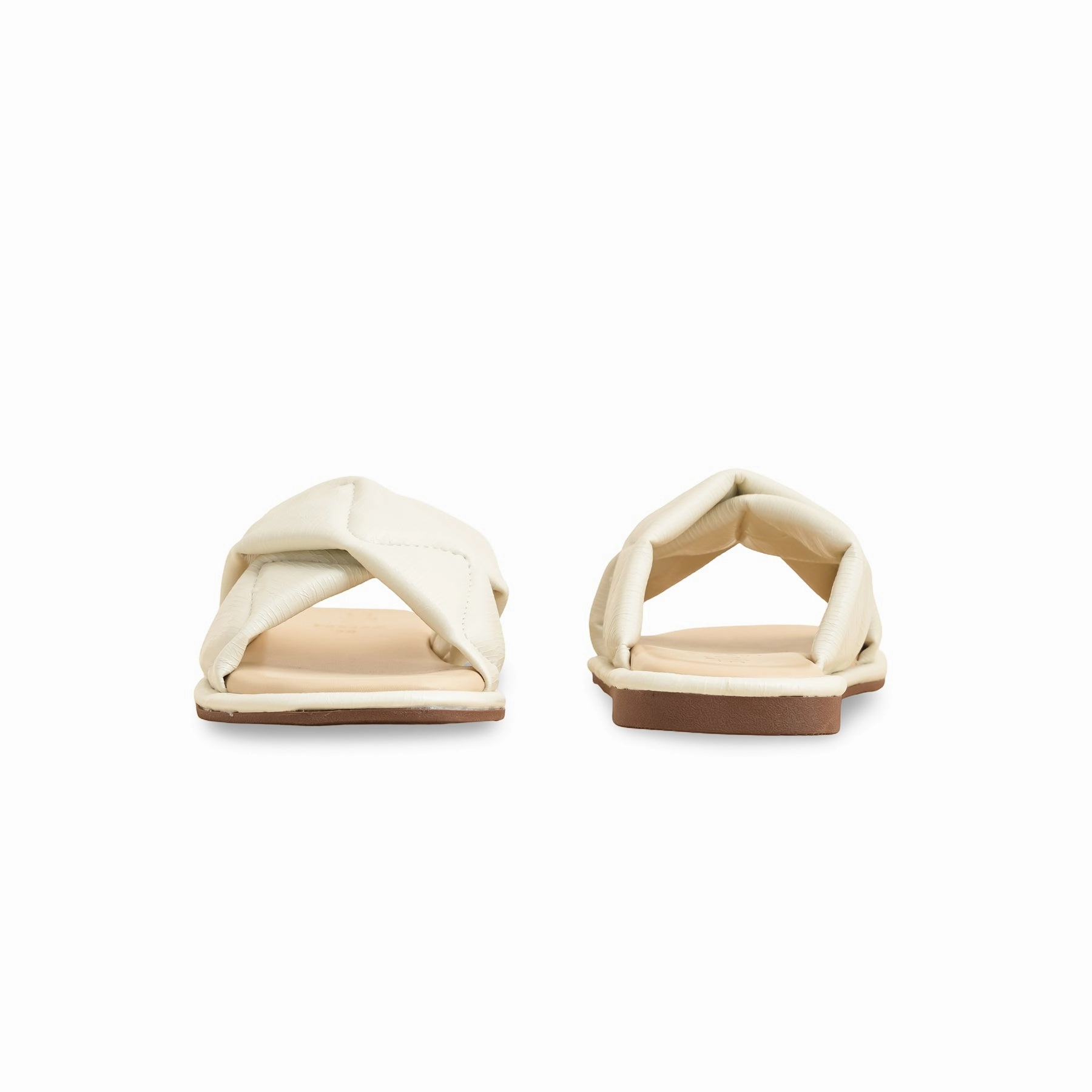 Cream Formal Slipper FR8352 Ds Slippers