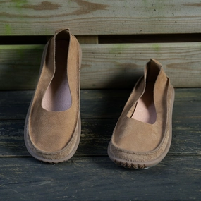 Infant Gucci Loafers Soft Leather loafers Breathable Slip Ons Handmade in Green/Coffee/Khaki