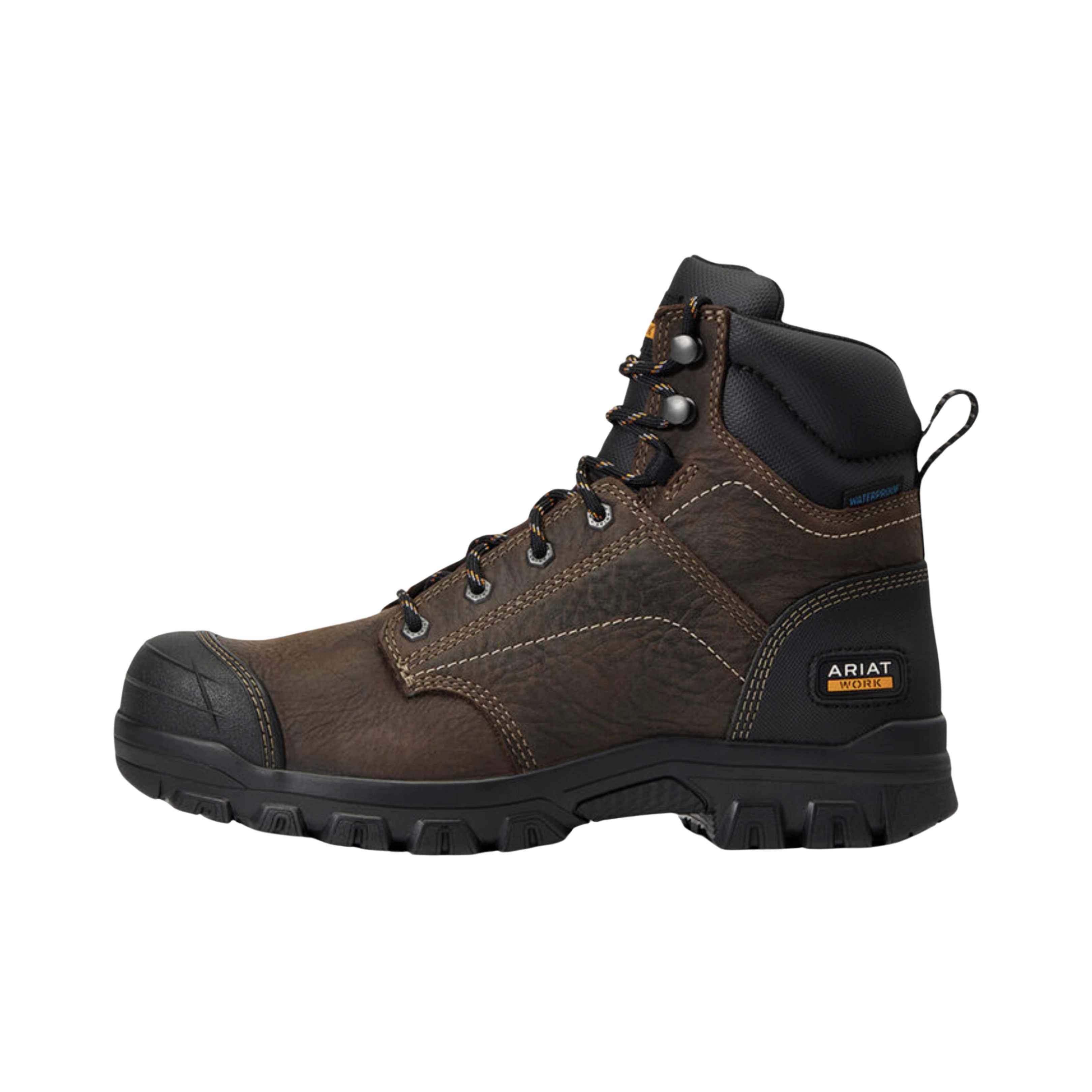 Work Boots Electrical Hazard Composite Toe Women's Treadfast 6" Waterproof - Dark Brown (B Width)