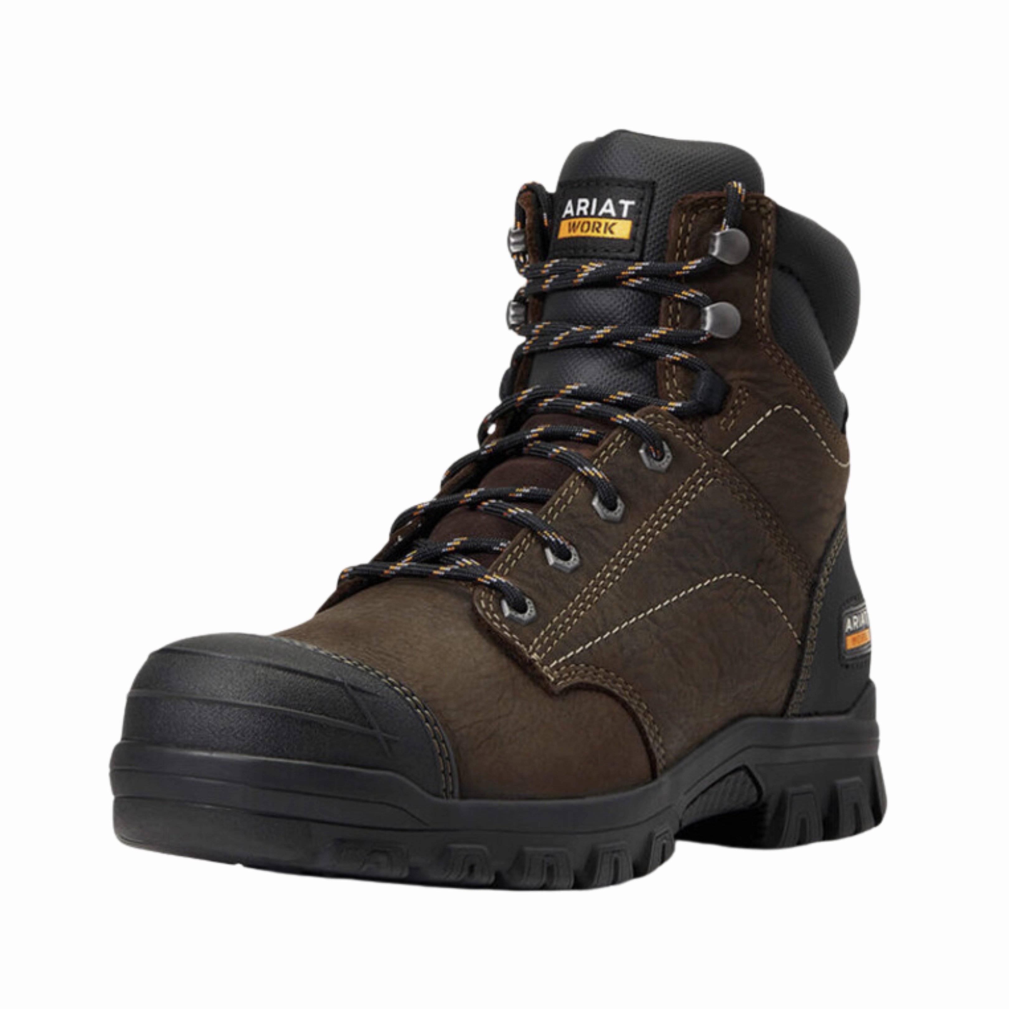Custom Work Boots Women's Treadfast 6" Waterproof - Dark Brown (B Width)