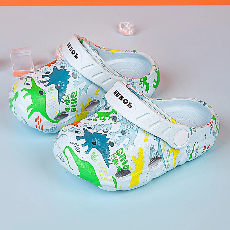 Super Comfortable Slippers Wholesale Cartoon Dinosaur EVA Kids Slippers