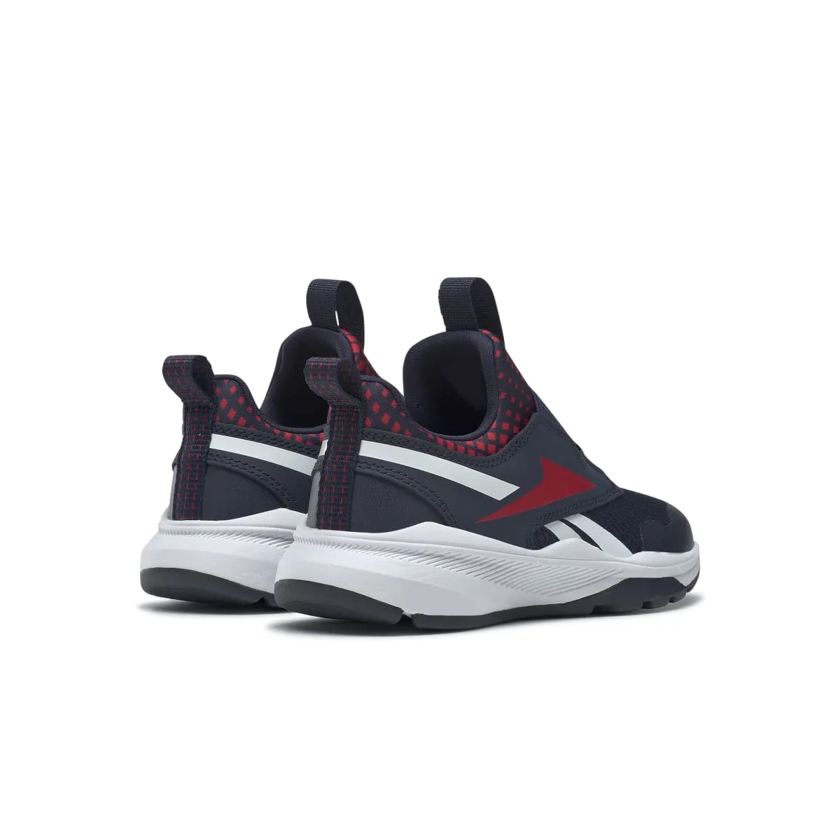 Optimal lining REEBOK GW1239 XT SPRINTER SLIP-ON KID'S (Medium) Navy/Red/White Textile & Leather Running Shoes