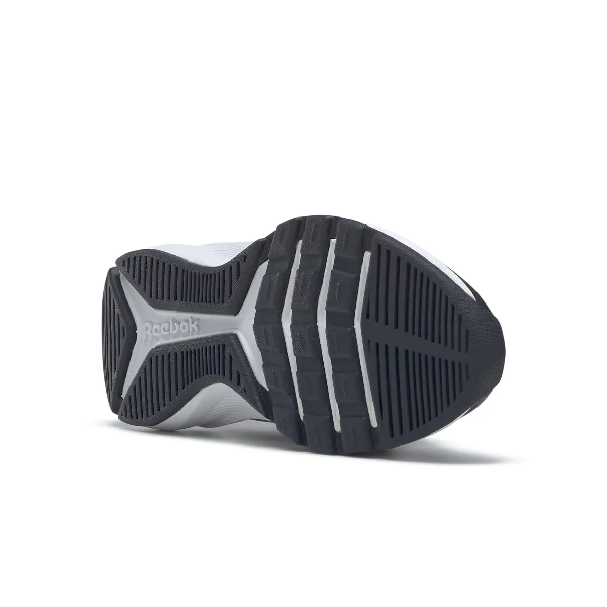 REEBOK GW1239 XT SPRINTER SLIP-ON KID'S (Medium) Navy/Red/White Textile & Leather Running Shoes Eva Midsole