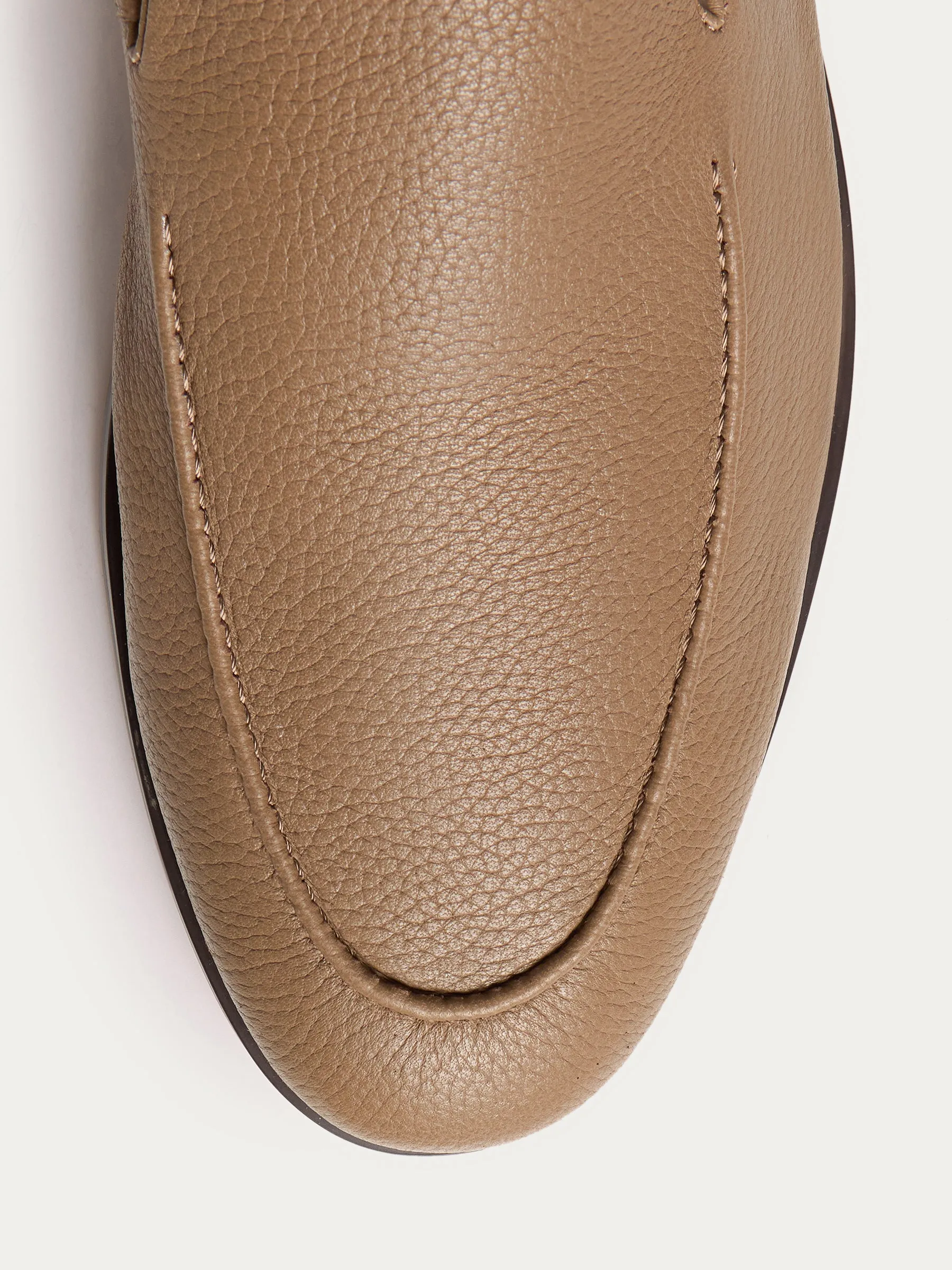 Fur Mule Loafers Leather loafers