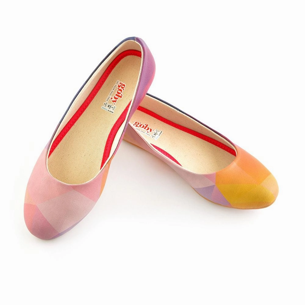 Best Seller Neutral Glow Soft Colors Ballerinas Shoes 1076