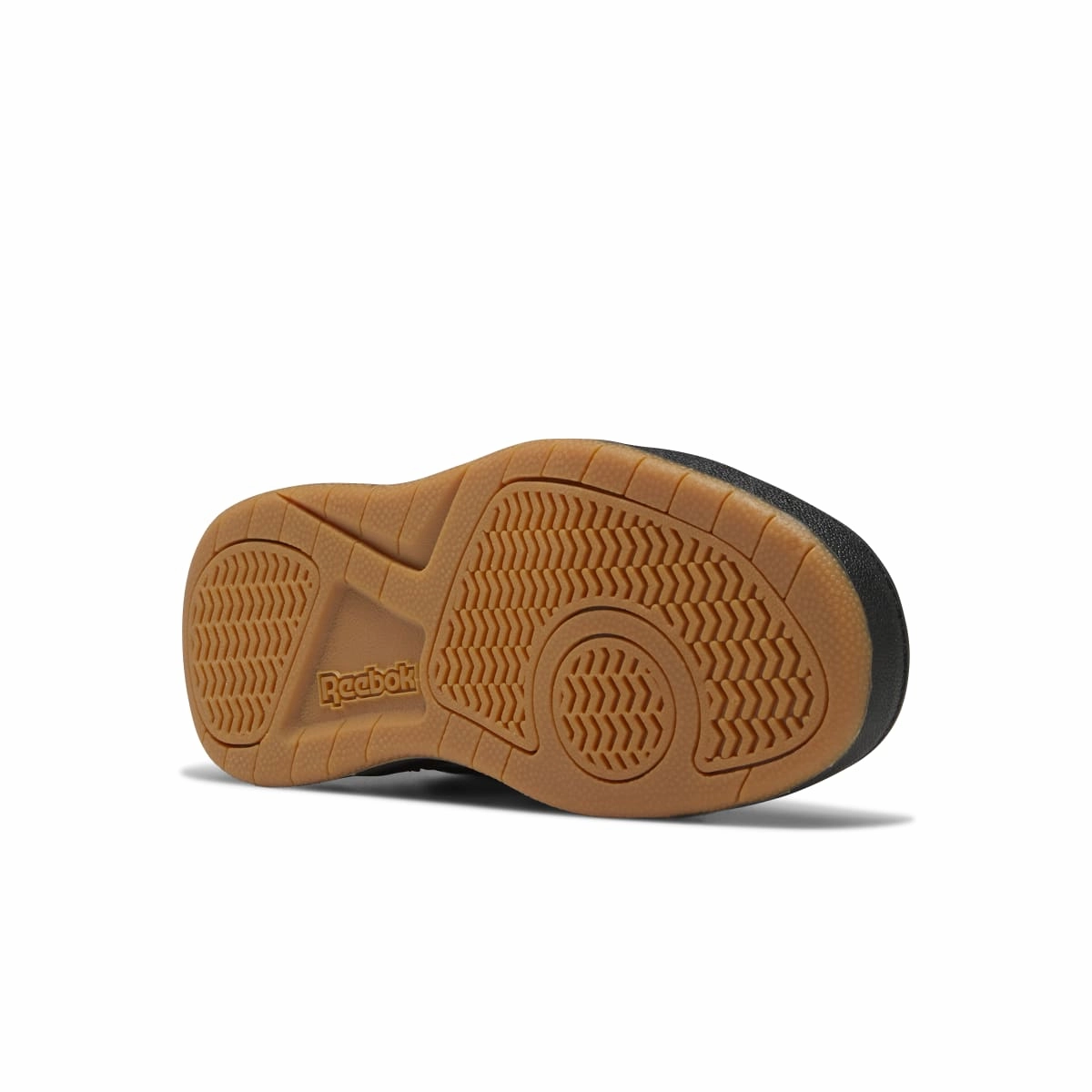 REEBOK GV7028 BB4500 COURT KID'S (Medium) Black/Black/White Synthetic/Leather Basketball Shoes Snack Step Steady Stride