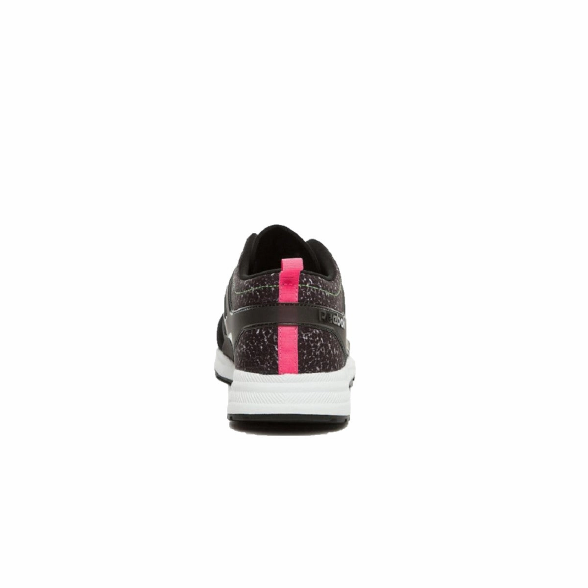 REEBOK V63497 VENTILATOR ADAPT GRAPHIC MN'S (Medium) Black/Green/Pink Mesh/Leather Running Shoes Fashion-forward flair Retro-inspired cushioning