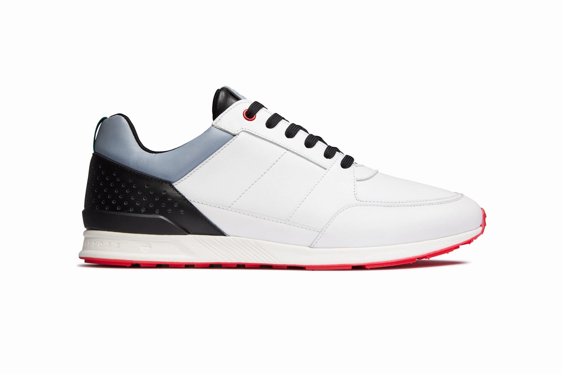 Soho Storm | White/Black Slip On Movement Instant Comfort Fit