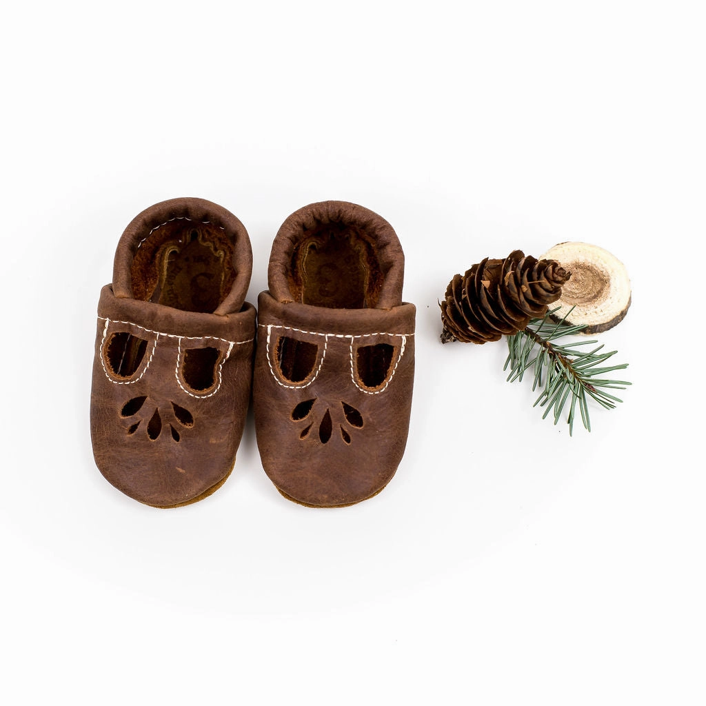 Shoe Show High Heels Rust LOTUS T-Strap Shoes Baby and Toddler