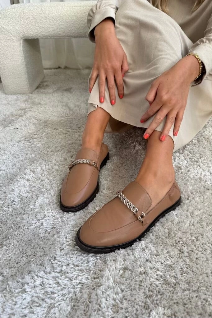 Copenhagen Shoes - Love And Walk - 0133 Cappuccino Jessie Loafers