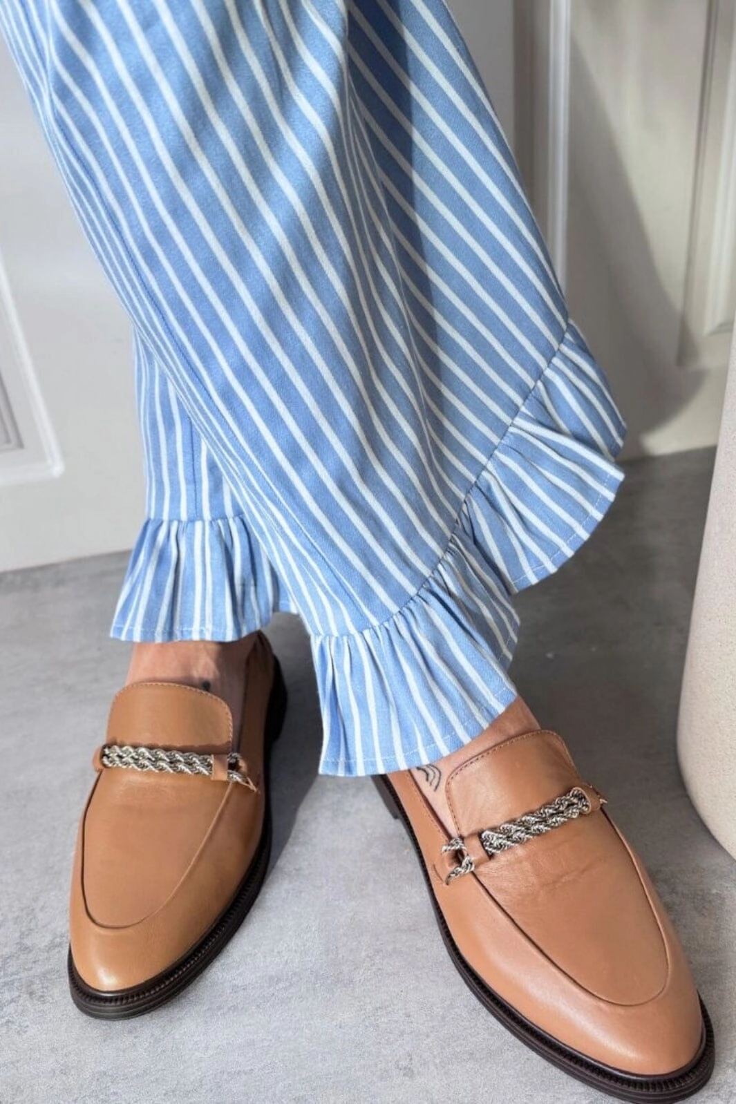 Copenhagen Shoes - Love And Walk - 0133 Cappuccino Gucci Slip On Loafers Dupe