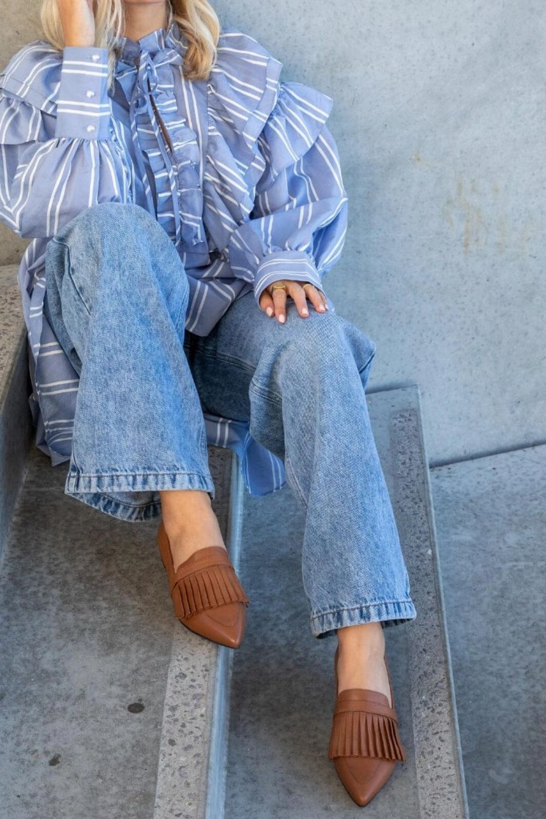 Forudbestilling - Copenhagen Shoes - Hopefull CS8585 - 023 - Tabacco Leather Penny Loafers