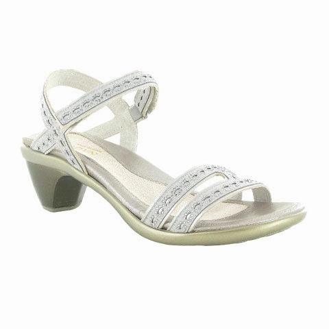 Women's Skechers Dress Shoes Naot Idol Heeled Sandal (Women) - Gray/Gray Stones