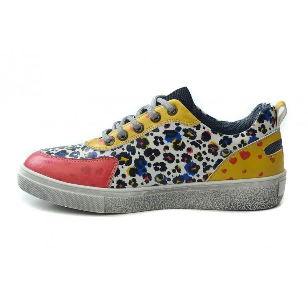 Leather Upper Petite Fit Sneaker Shoes GAF102