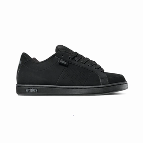 Campus Run ETNIES 4101000091 003 KINGPIN MN'S (Medium) Black/Black Nubuck & Synthetic Skate Shoes
