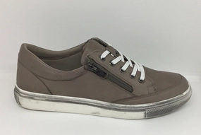 Urban Run Sala Ronnie ~ Black ~ Tan ~ Taupe ~ White ~ Navy ~ Leather Zip Shoe