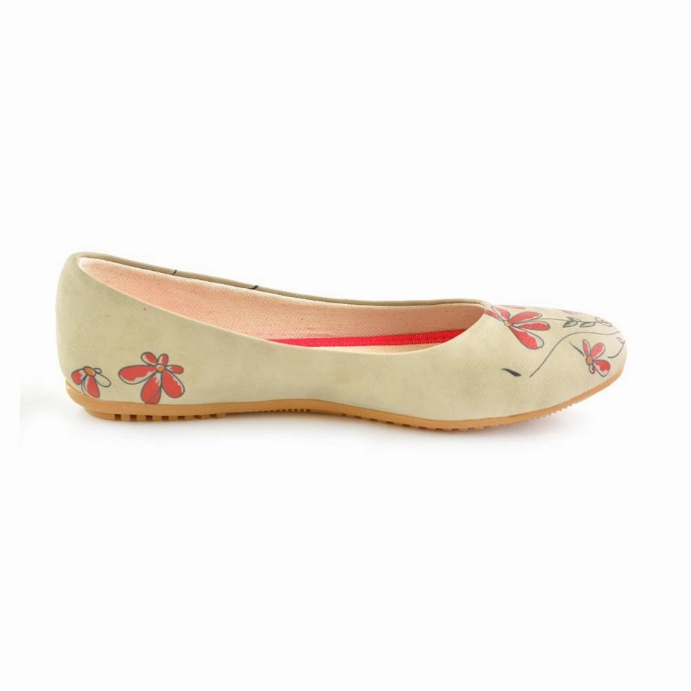 Adjustable Flowers Ballerinas Shoes 2025