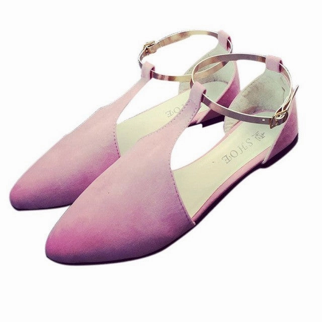 Travel Flat Shoes Flats Woman 2017 New Arrival Pointed toe Women Shoes High Quality Comfortable Flat Shoes Size 35-39 #5M