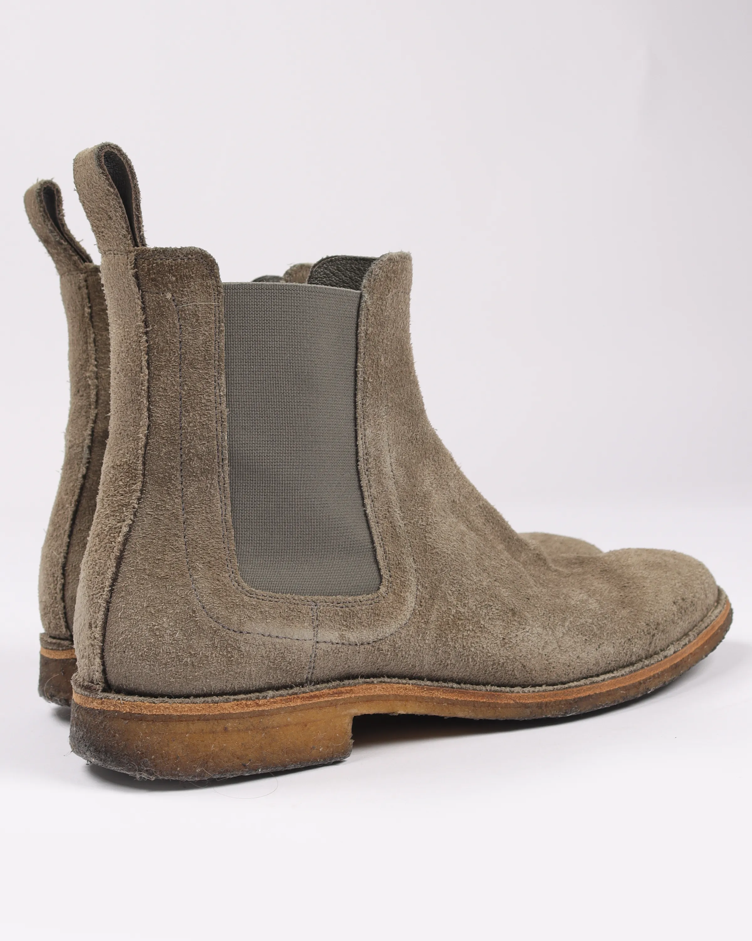 SS13 Reversible Buffalo Shadow Chelsea Boots Mid Shin Boots