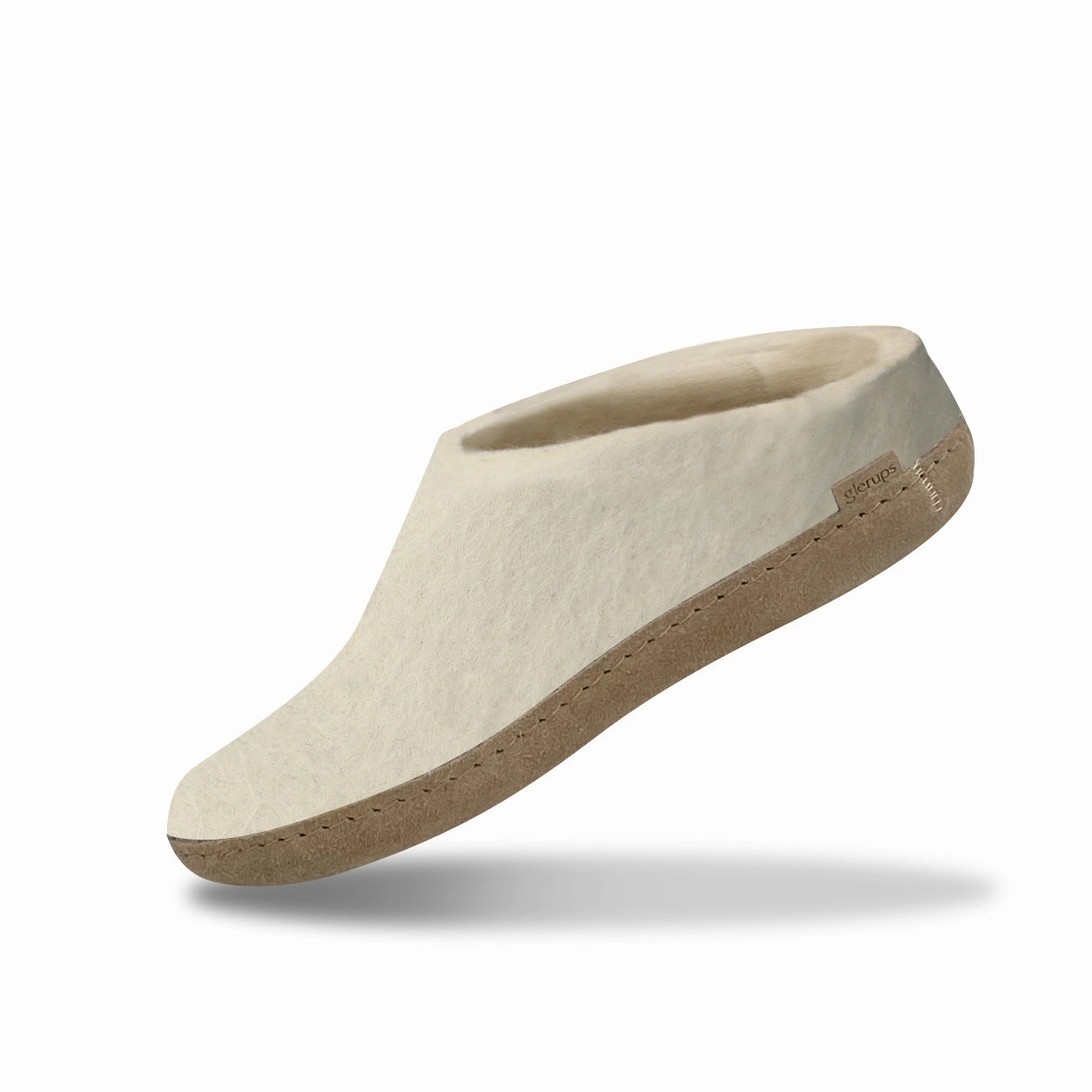 Slip-on with leather sole - Off white Resistant Comfort