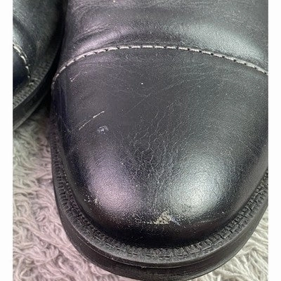 Asics Turbo Shoes Stacy Adams Shoes Mens 10M Black Velvet Oxford Leather Lace Up