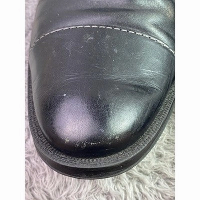 Stacy Adams Shoes Mens 10M Black Velvet Oxford Leather Lace Up Asics Gel-citrek Running Shoes